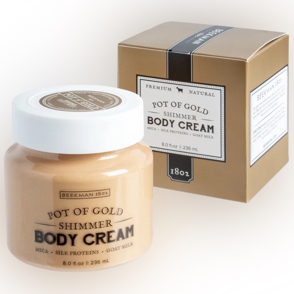 Beekman 1802 Pot of Gold Shimmer Body Cream - Picture 2 of 5